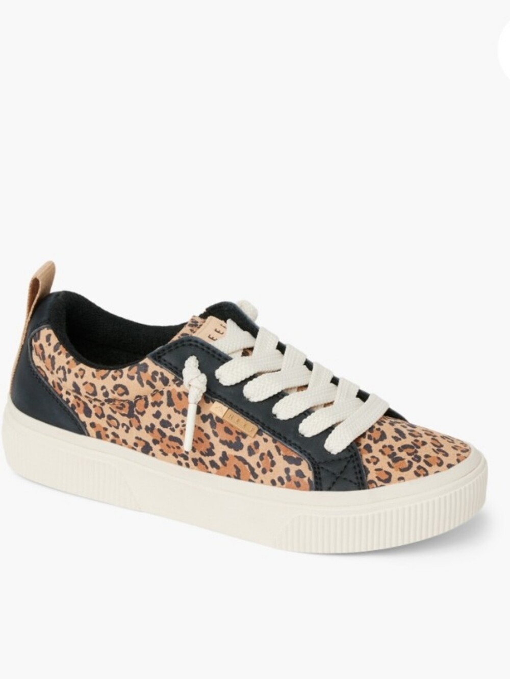 Reef Lay Day Dawn Sneaker- Leopord Suede